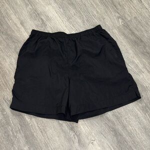 GapFit Black High waist nylon shorts size M